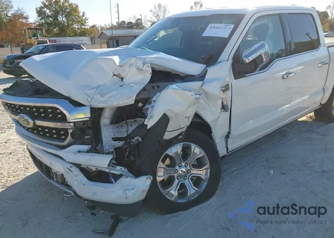 2023 Ford F-150 Platinum из США, поврежденный, VIN 1FTFW1E83PFD22362